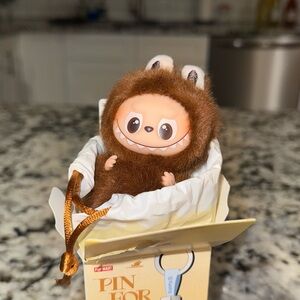 Pop Mart Labubu The Monsters Pin for Love Series “L”